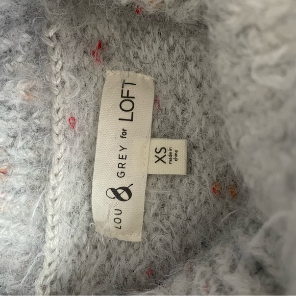 Cozy Lou&Grey for Loft cowl neck sweater - Picture 7 of 8